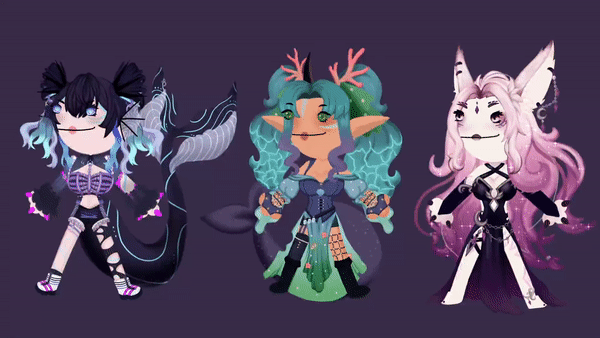 Scuff Models for aPl0tTwist, SeaWitchin, and bunnysransom