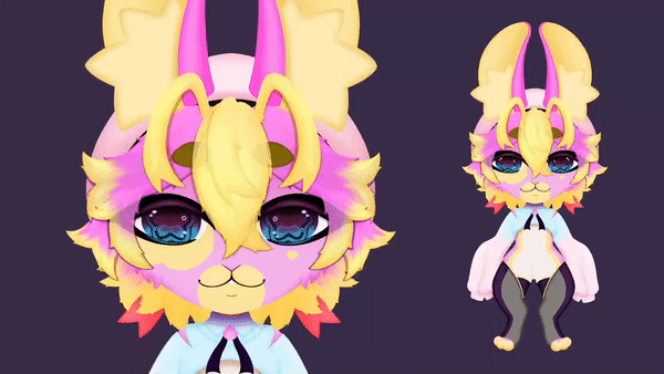 Chibi Furry Model for AngelBunVT